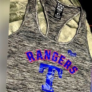 Victoria Secret Pink Texas Rangers Tank